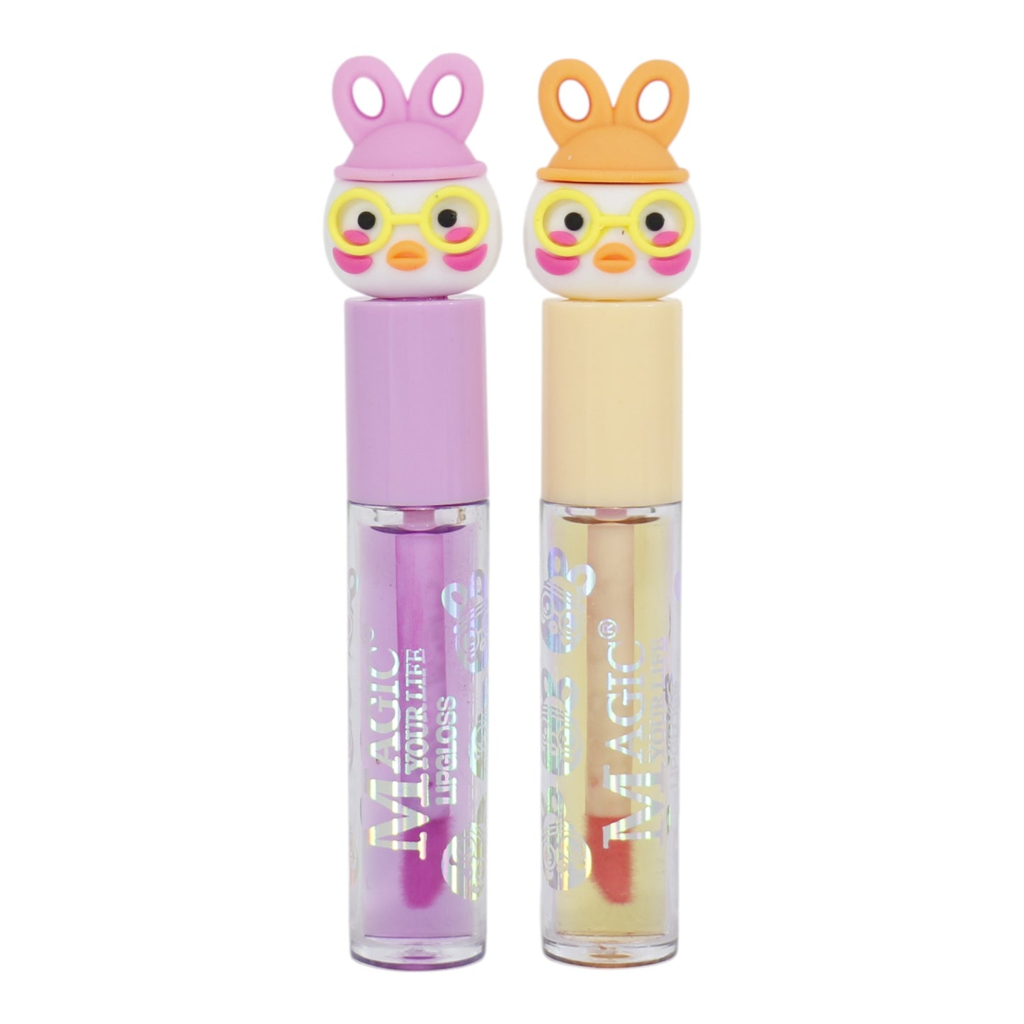 Magic Your Life Rabbit Duck Cartoon Lip OIL LC957. (24PC)