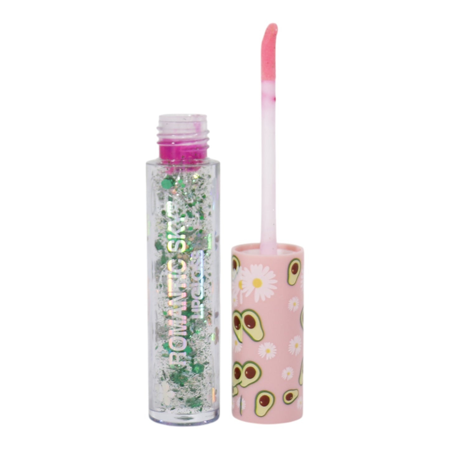 Romantic Sky Glitter Lip Gloss RS022. (24PC)