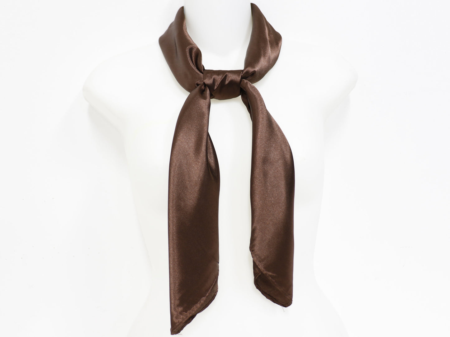 Satin Scarf Plain ST327B (12PC)