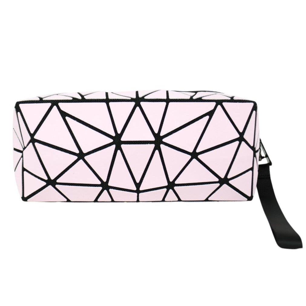 Geometric Triangle Pattern Makeup Pouch JB5526-14 (12PC)