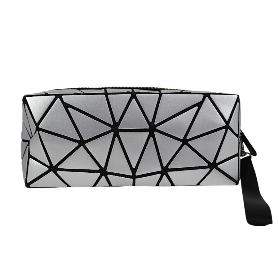 Geometric Triangle Pattern Makeup Pouch JB5526-14 (12PC)