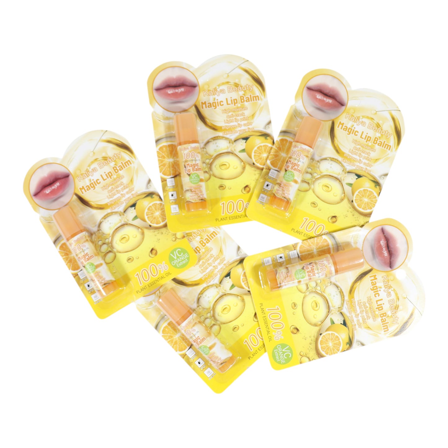Kaliya Beauty Magic Lip Balm LB5422-10 (24PC)