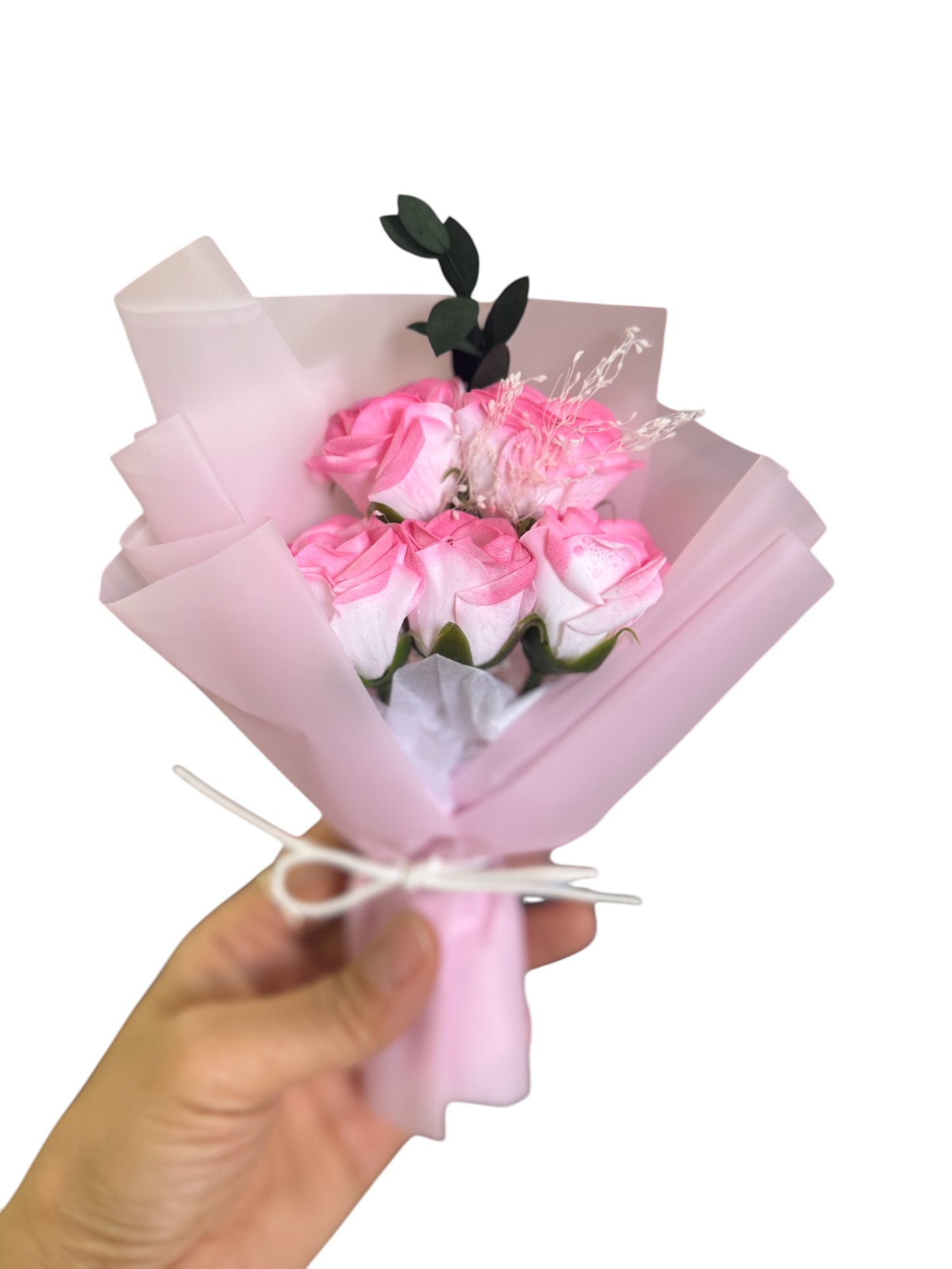Mix Rose Short Stem Artificial Flower Bouquet FA009 (12PC)