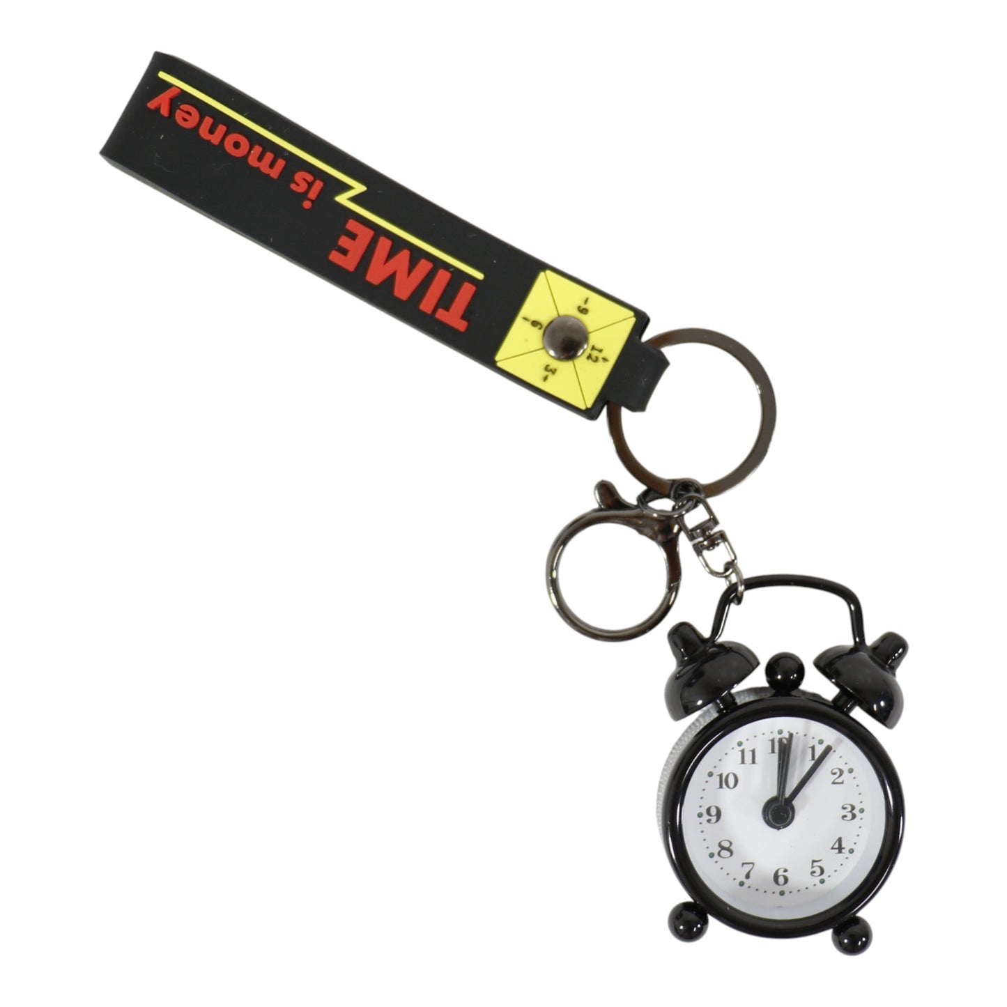 Cute Mini Alarm Clock Key Chain KC2830-53 (12PC)