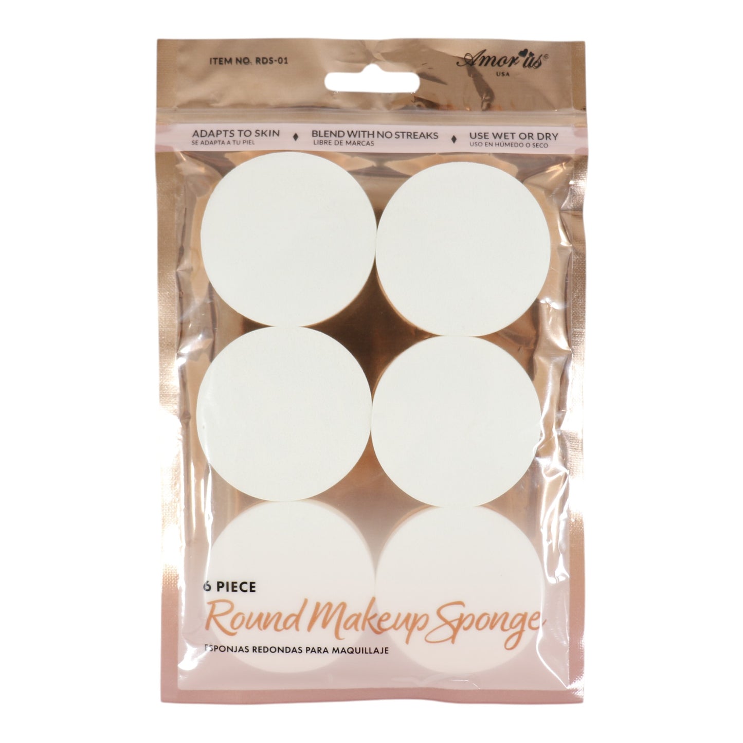 Round Makeup Sponge RDS-01 (4PK)