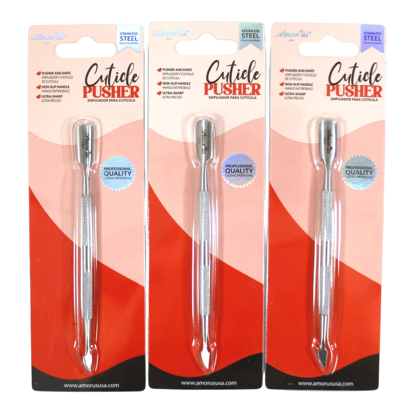 Toe Cuticle Pusher and Knife NCP-01 (4PC)