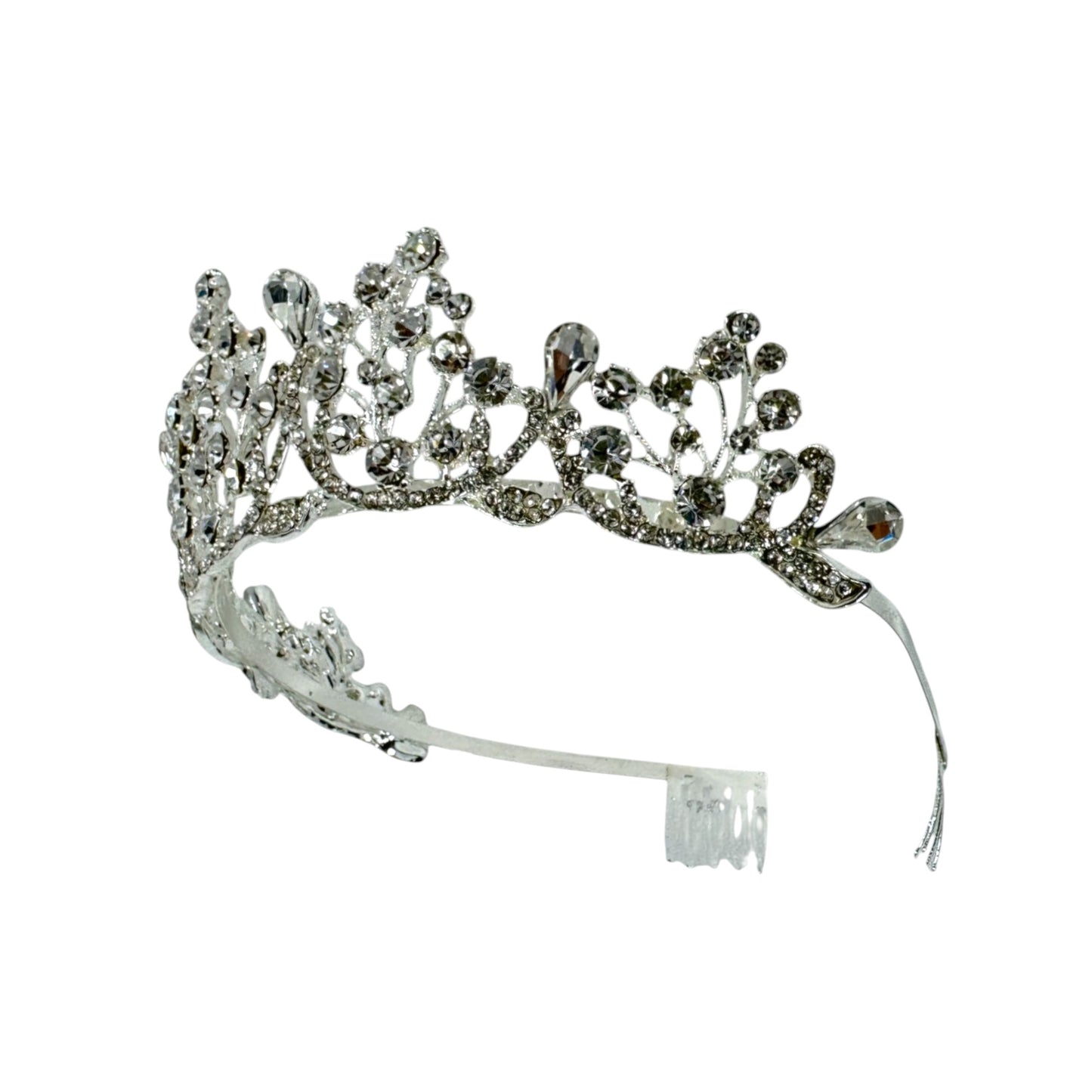 Crystal Tiara Crown CA925 (2pc)