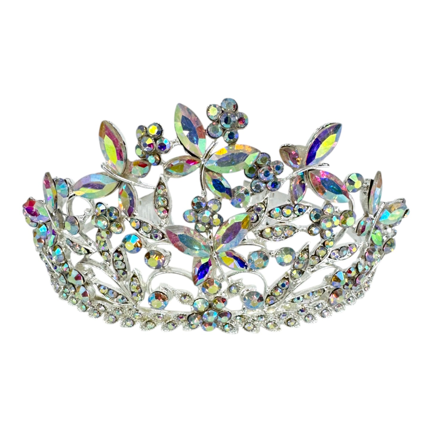 Crystal Tiara Crown CA1121-4 (2pc)