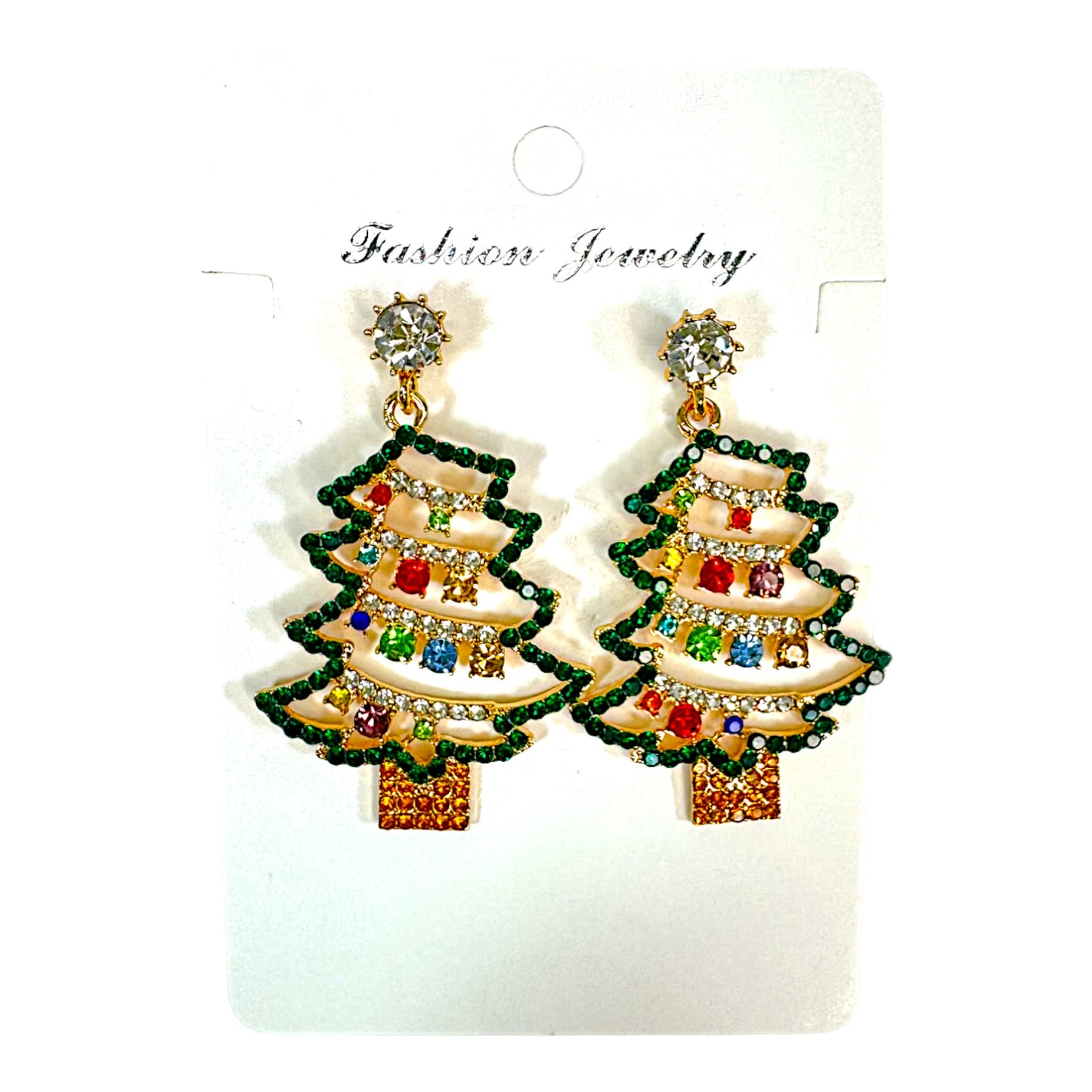 Christmas Tree Earring ER2913-29. (12PC)
