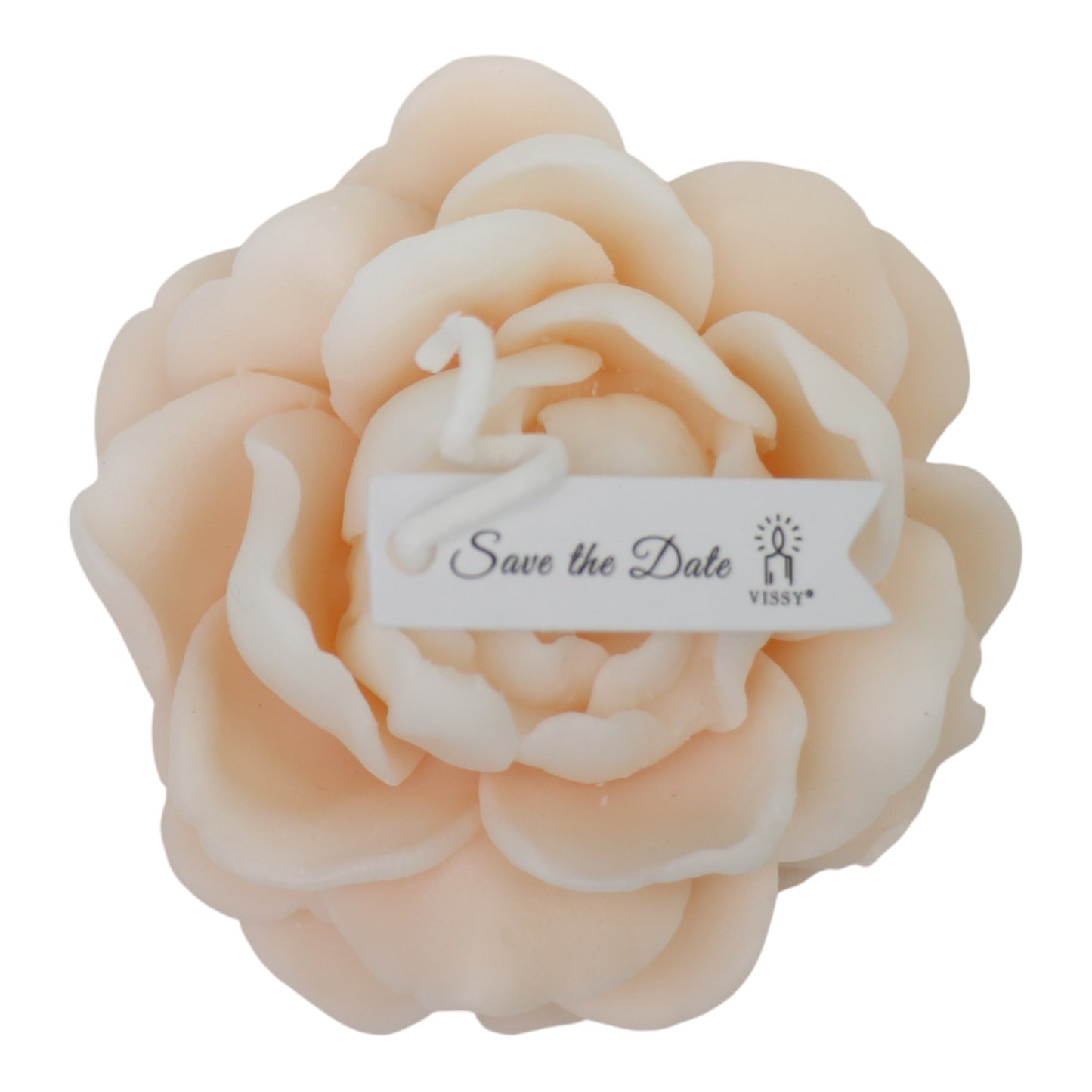 Rose Shape Scented Candle Small SS41106-11. (12PC)