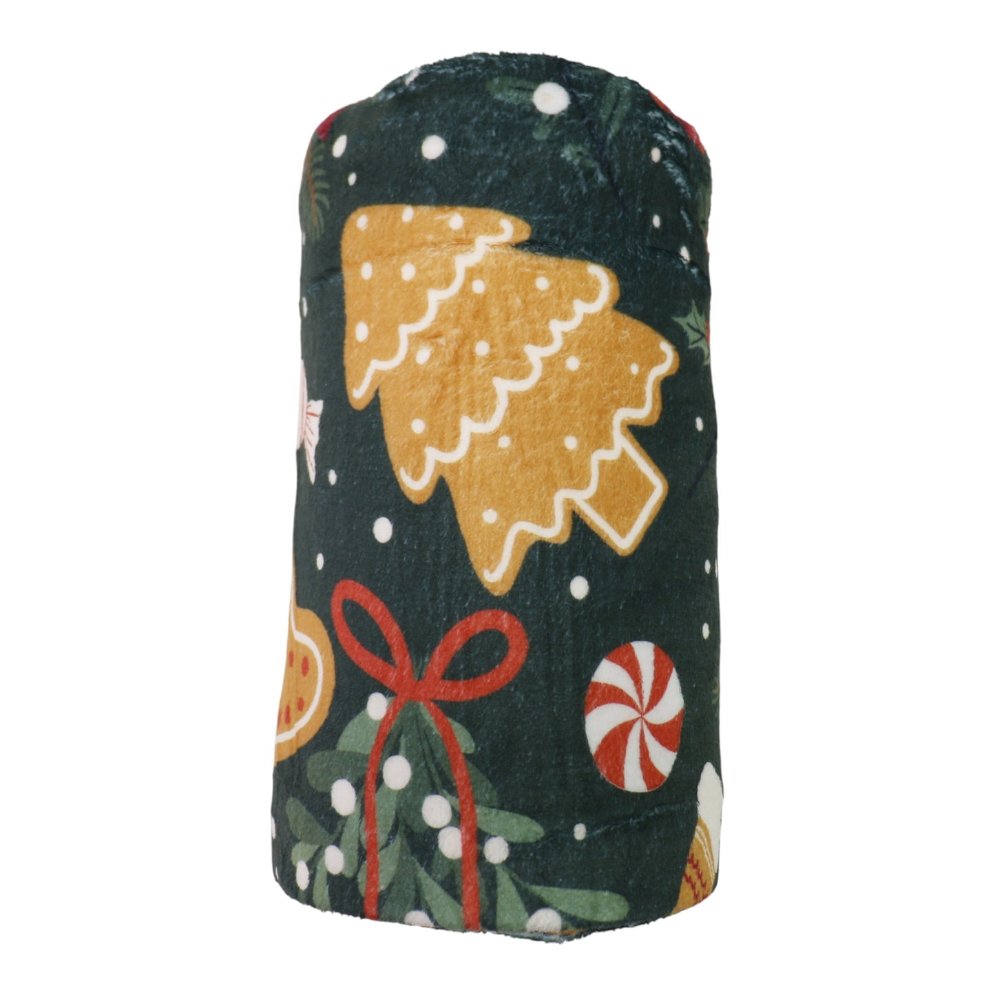 Christmas Gingerbread House and Tree Pattern Blanket SS5902-11(1PC)
