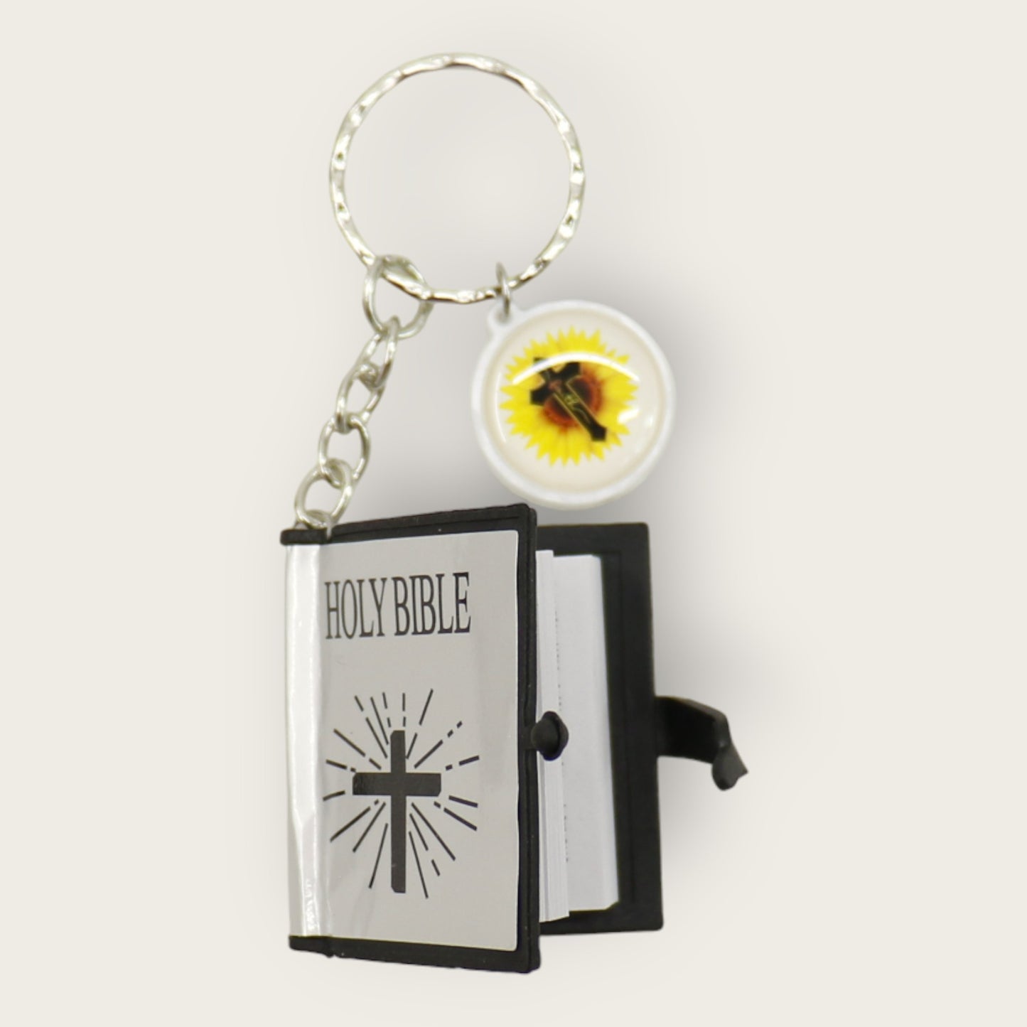 Mini Holy Bible Key Chain JK5910-3 (12PC)