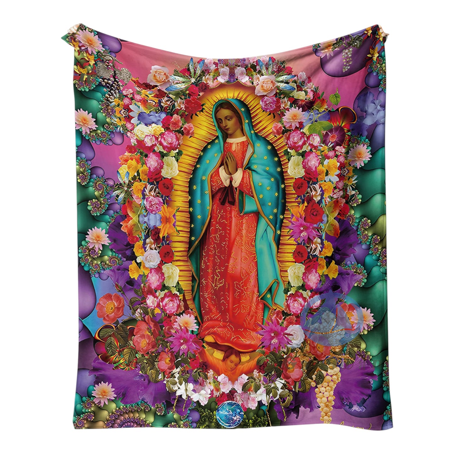 Our Lady of Virgin Mary Graphic Blanket SS51122-41 (3PC)