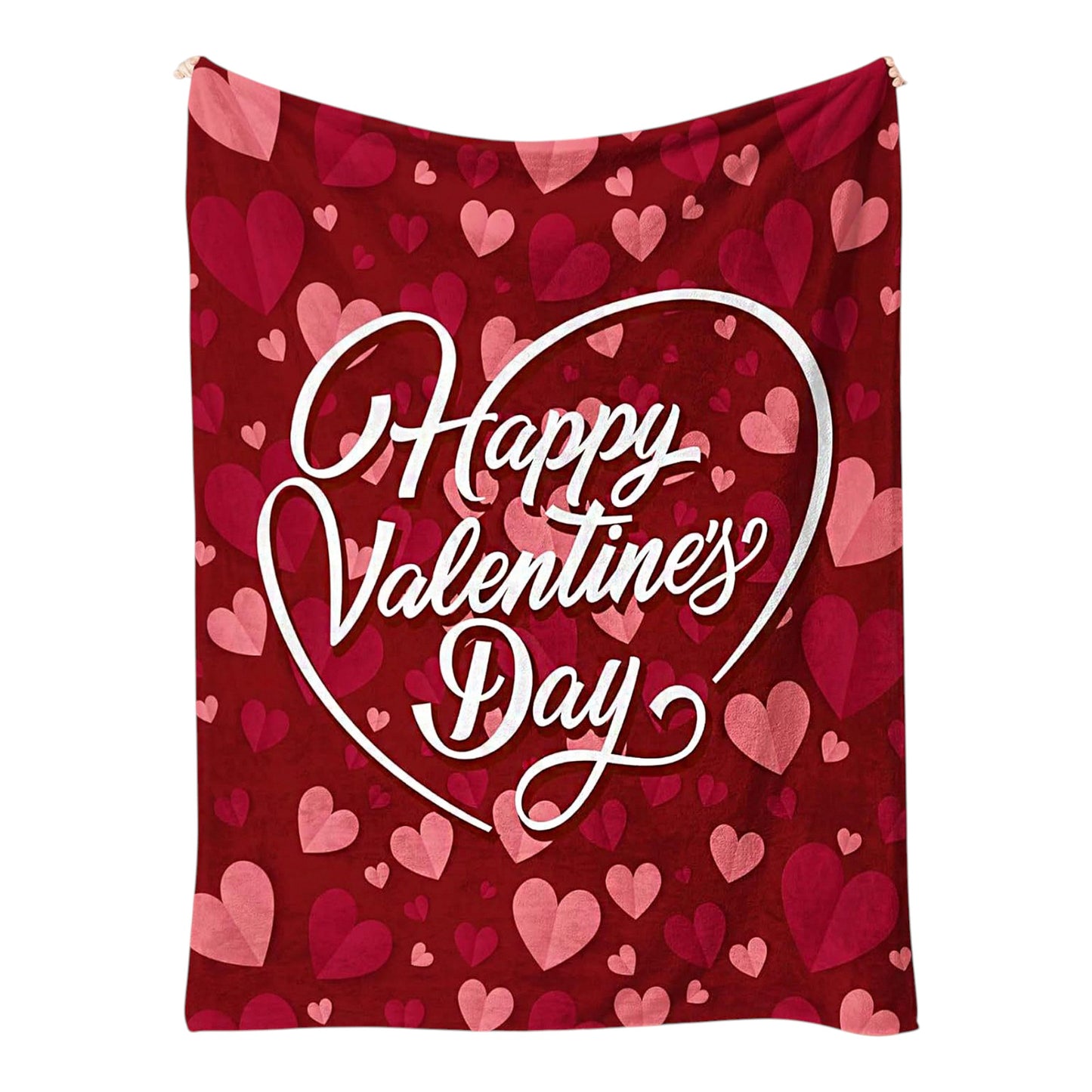 Valentine's Heart Blanket SS115-1 (6PC)