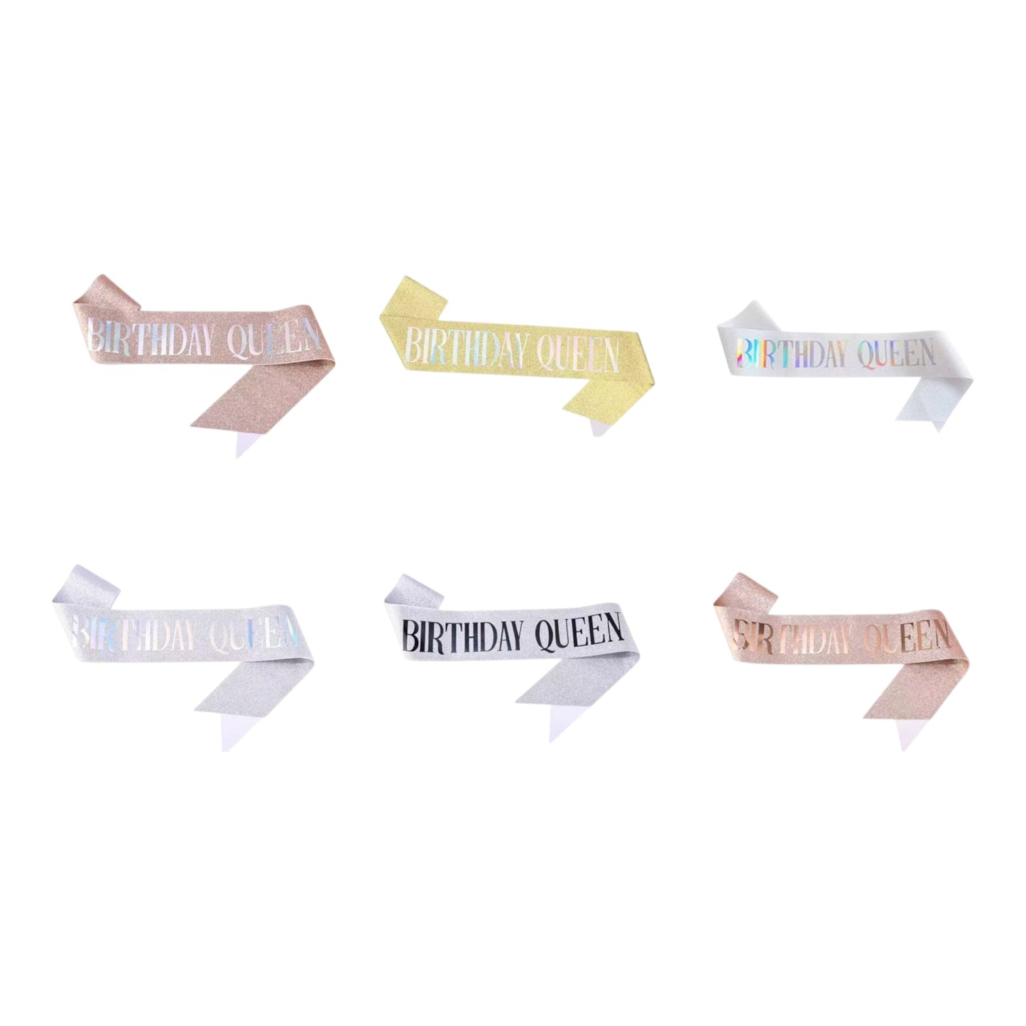 Birthday Queen Sash For Women SA5218-3 (12PC)