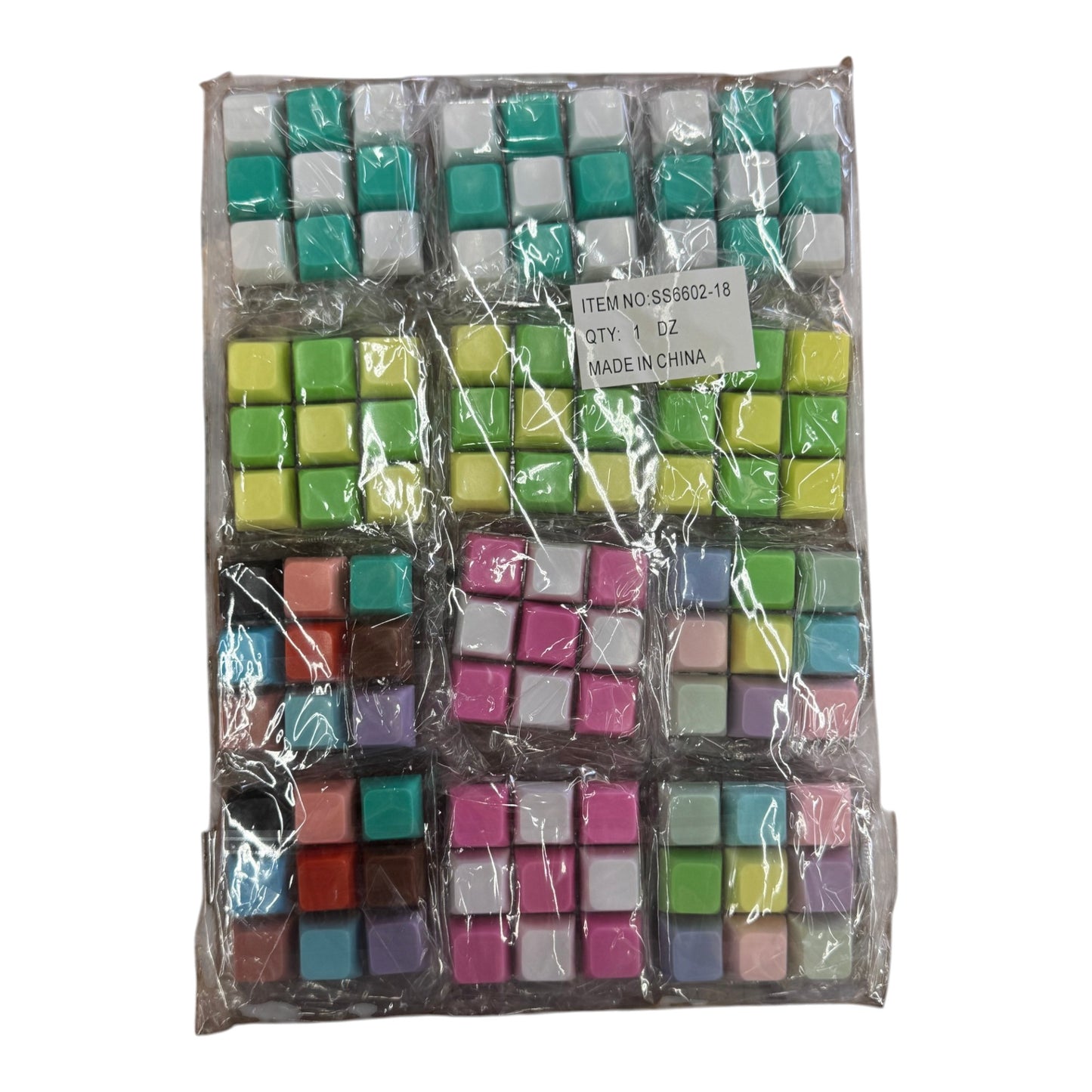 Pastel Click Keycap Fidget Keychain SS6602-18 (12)
