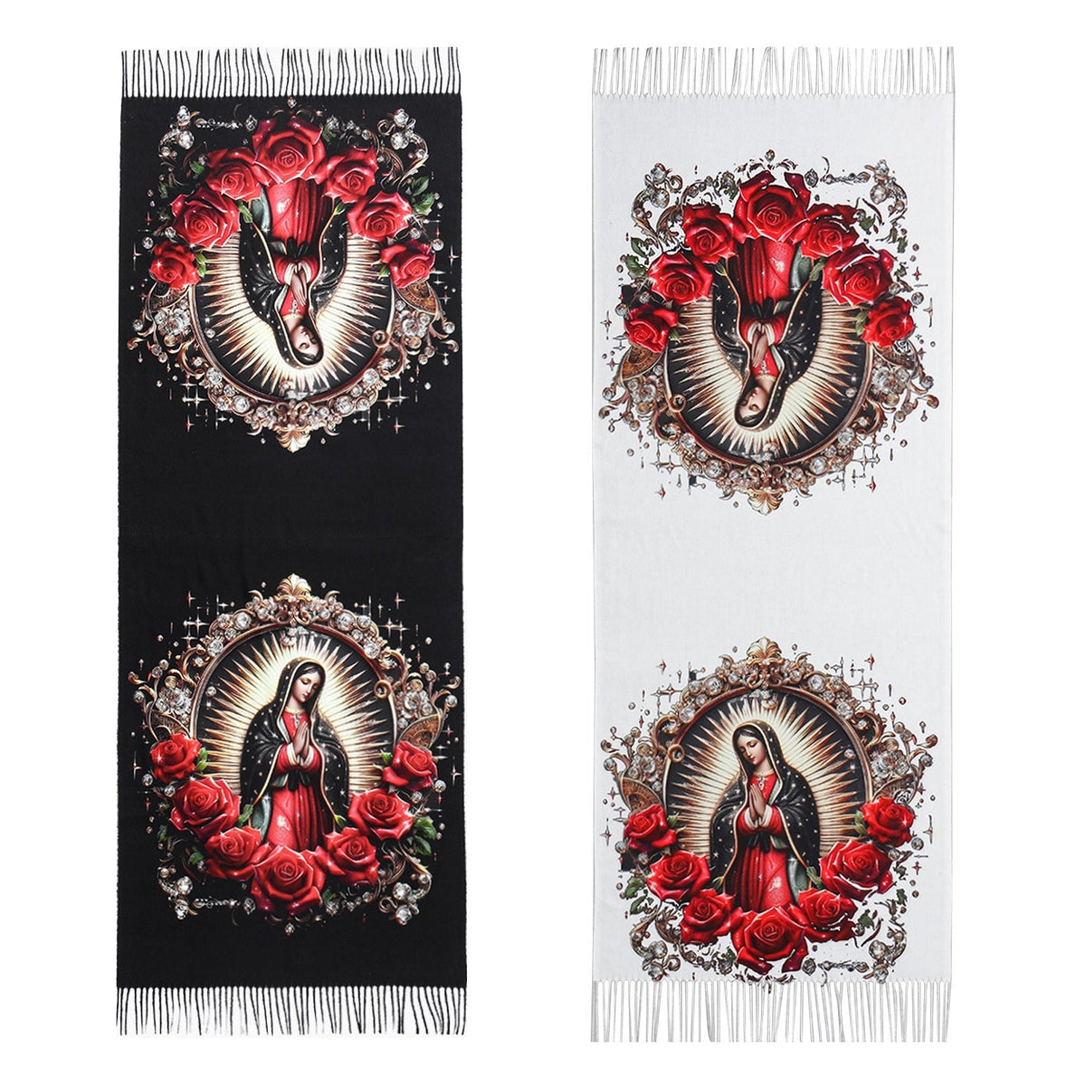 Guadalupe Scarf SCF6118-9 (12PC)