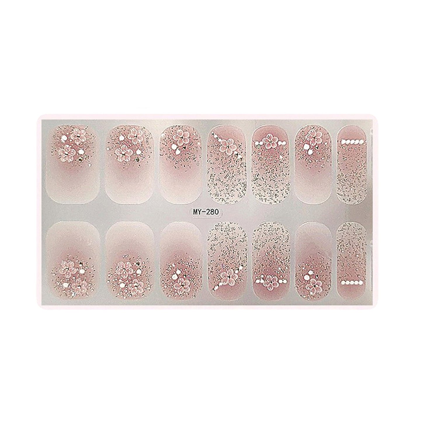 Gel Nail Sticker MY280 (12PC)