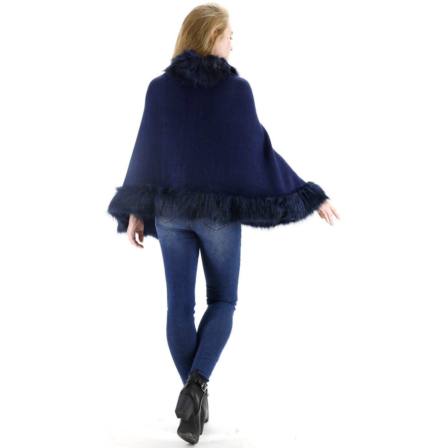 Fur Short Length Shawl SH923 (1PC)