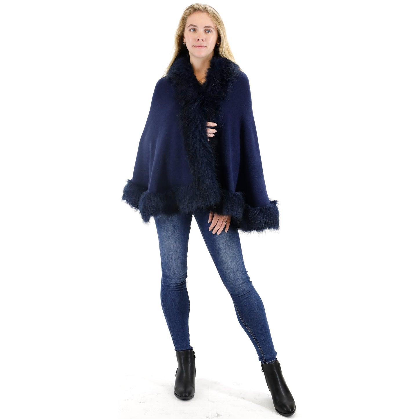 Fur Short Length Shawl SH923 (1PC)