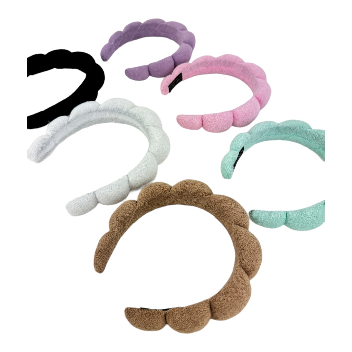 CROISSANT SPA HEADBAND HB3425-7 (12PC)