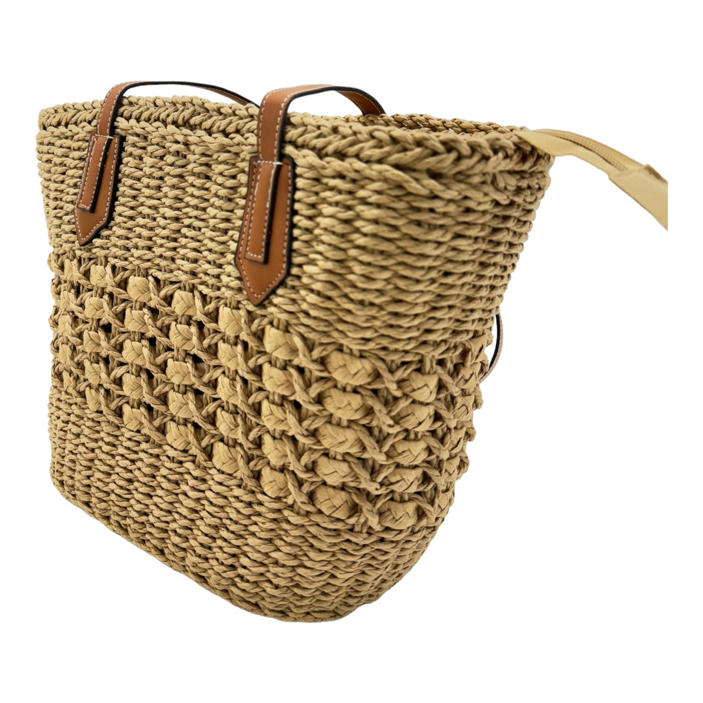 Rattan Beach Tote Shoulder Bag BG4225-6. (1pc)