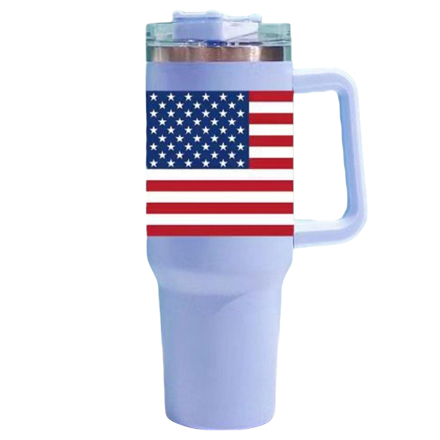 40oz Stainless Steel Tumbler With American Flag CP4417-38 (10PC)
