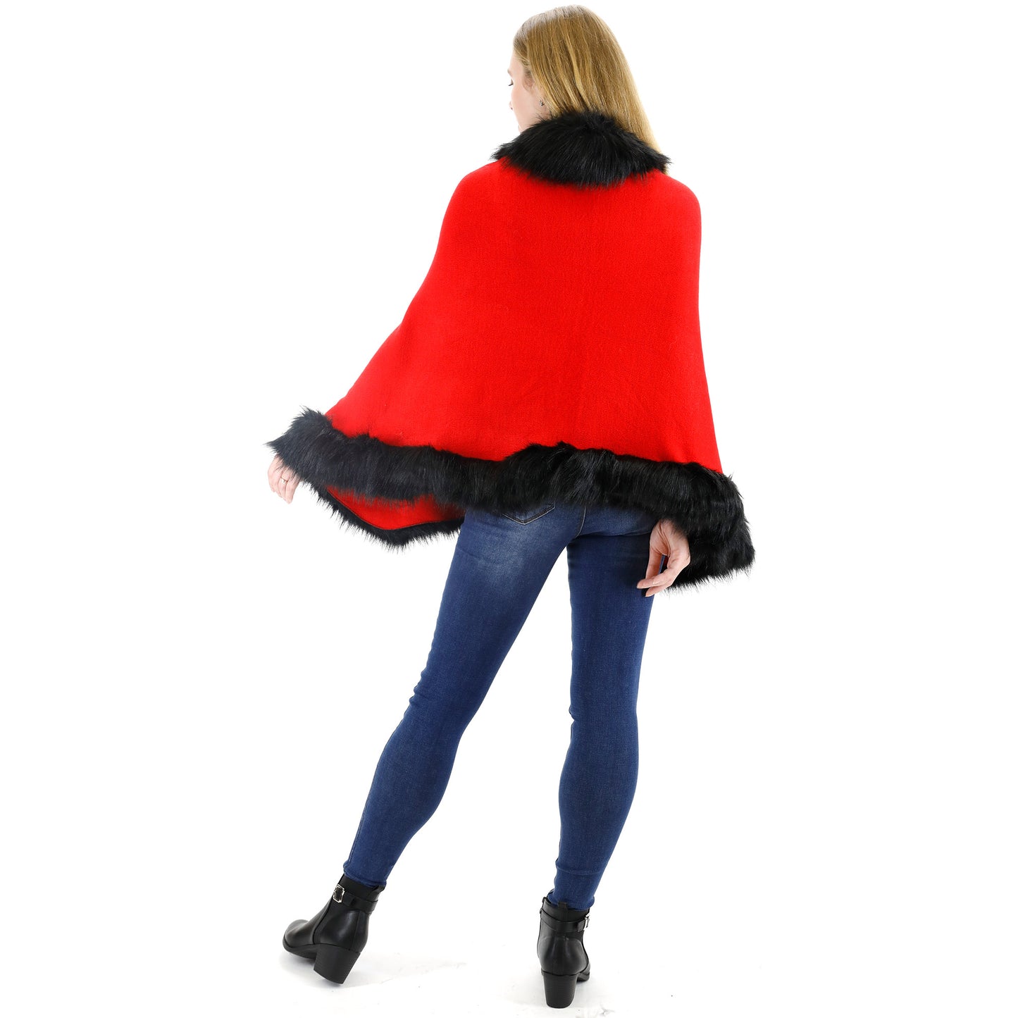 Fur Short Length Shawl SH923 (1PC)