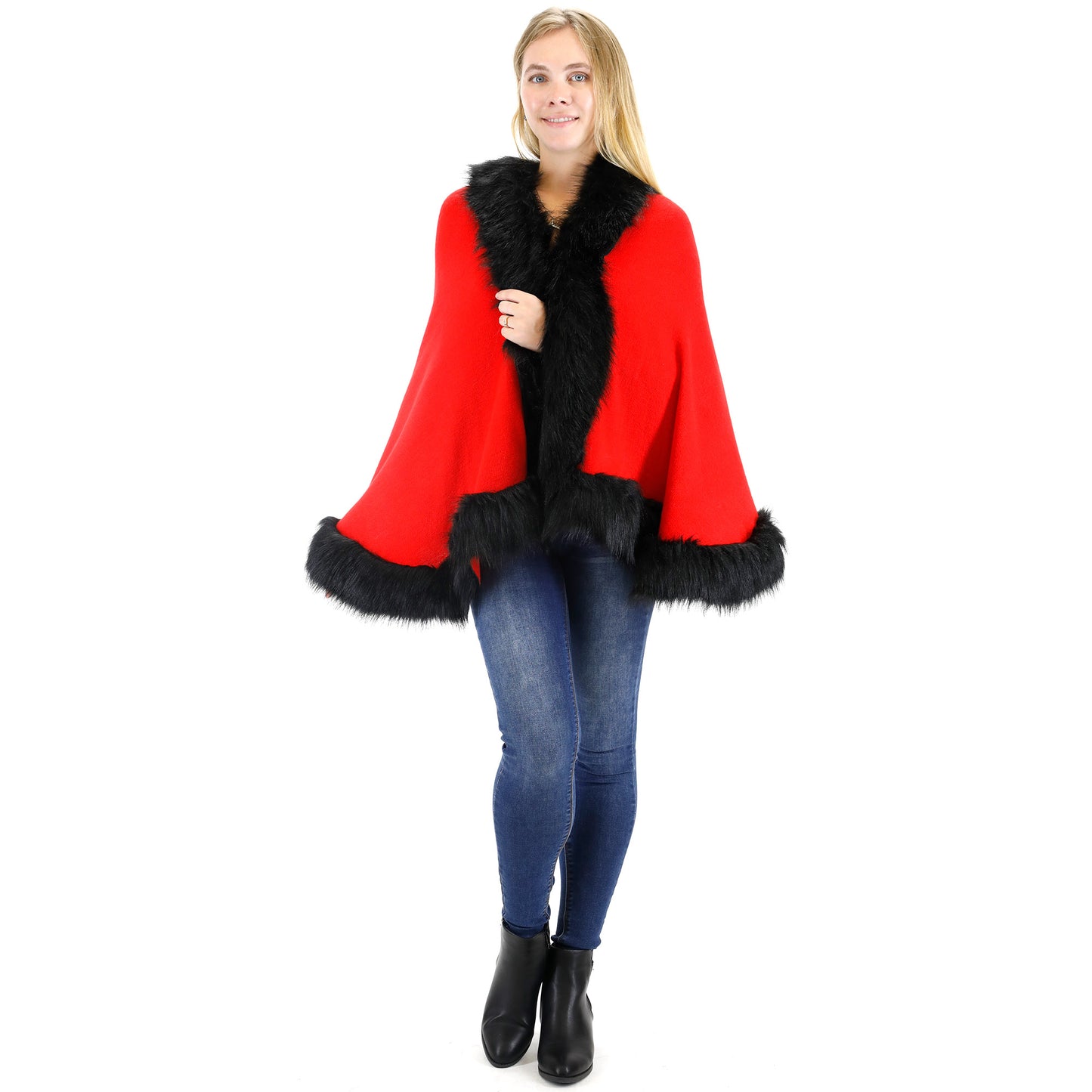 Fur Short Length Shawl SH923 (1PC)