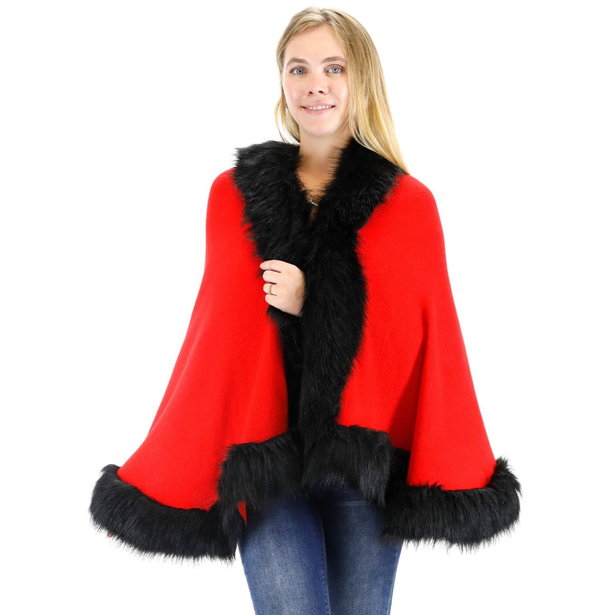 Fur Short Length Shawl SH923 (1PC)