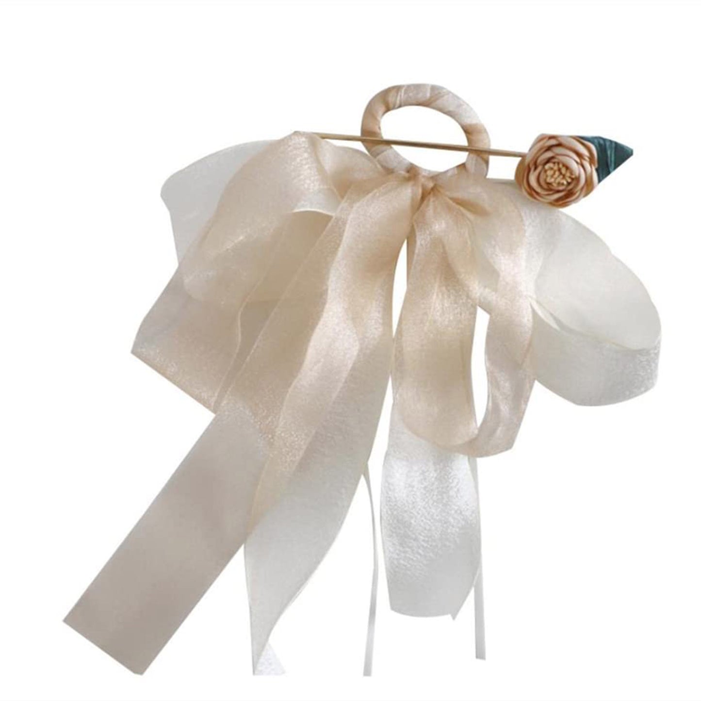 Bow Flower Hair Stick RB4318-8 (10PC)