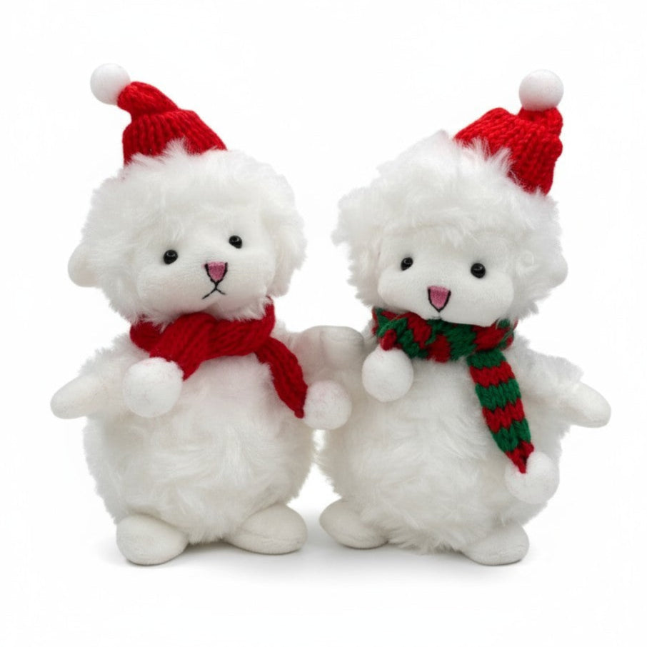 Christmas Muffler Lamb Key Chain SS41014-23 (12PC)
