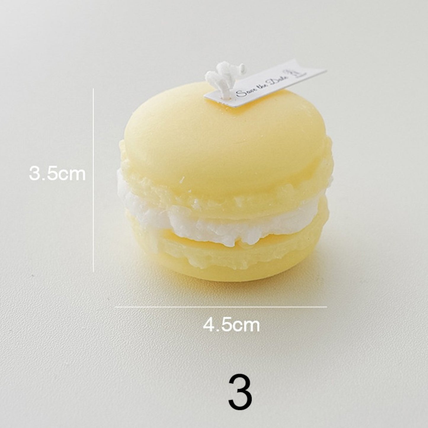 Macaron Shape Scented Candle SS41106-17 (12PC)