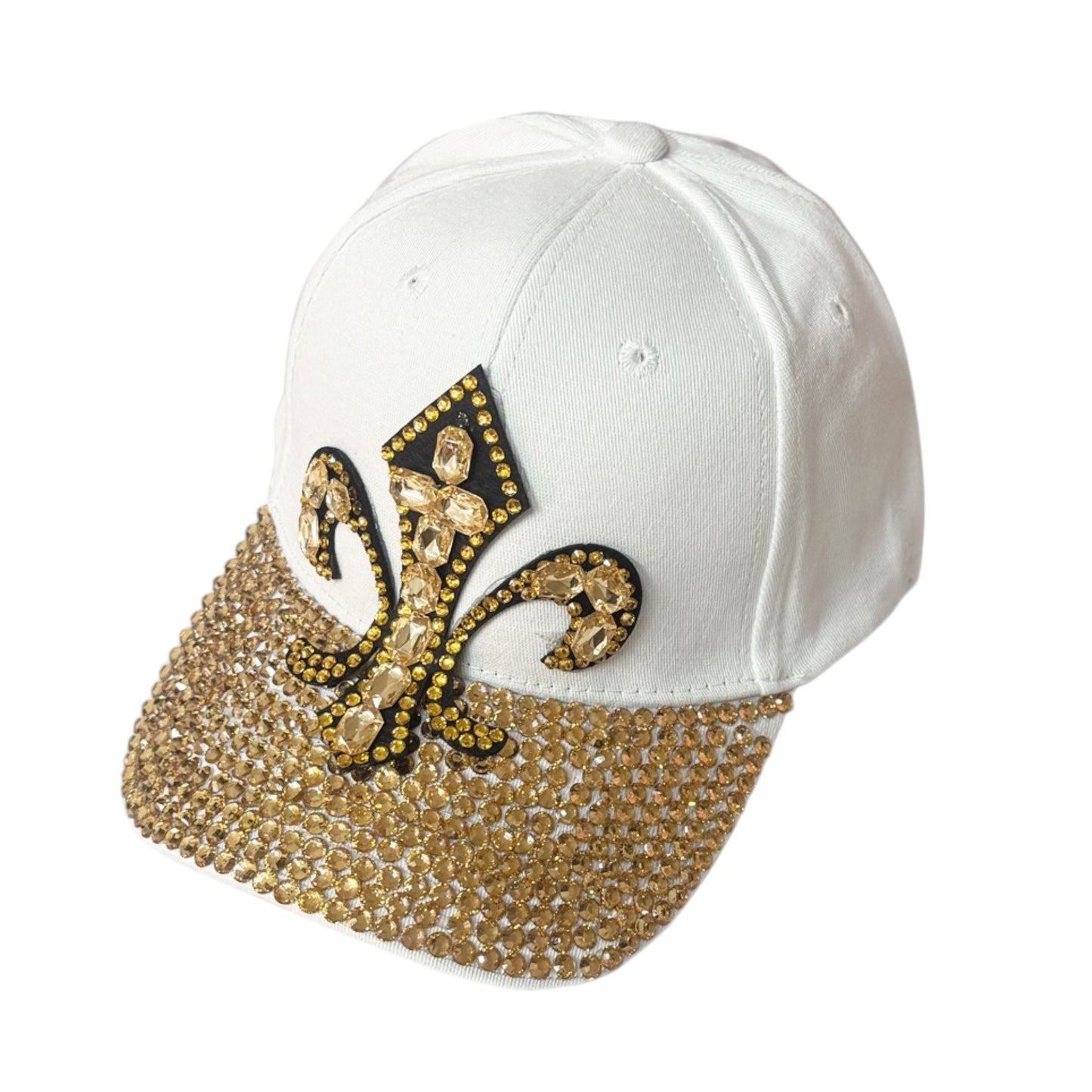 Bling Rhinestone Saint Symbol Baseball Cap SS41128-20 (12PC)