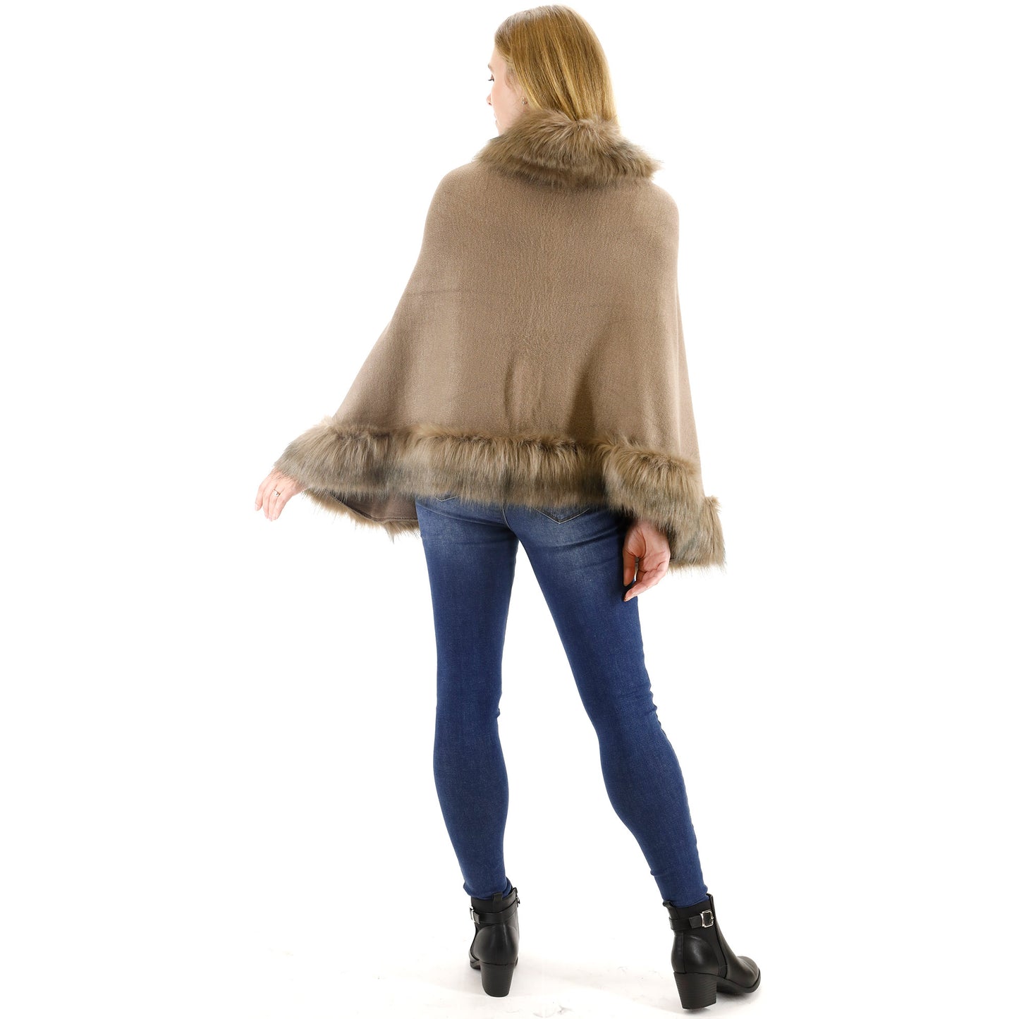 Fur Short Length Shawl SH923 (1PC)