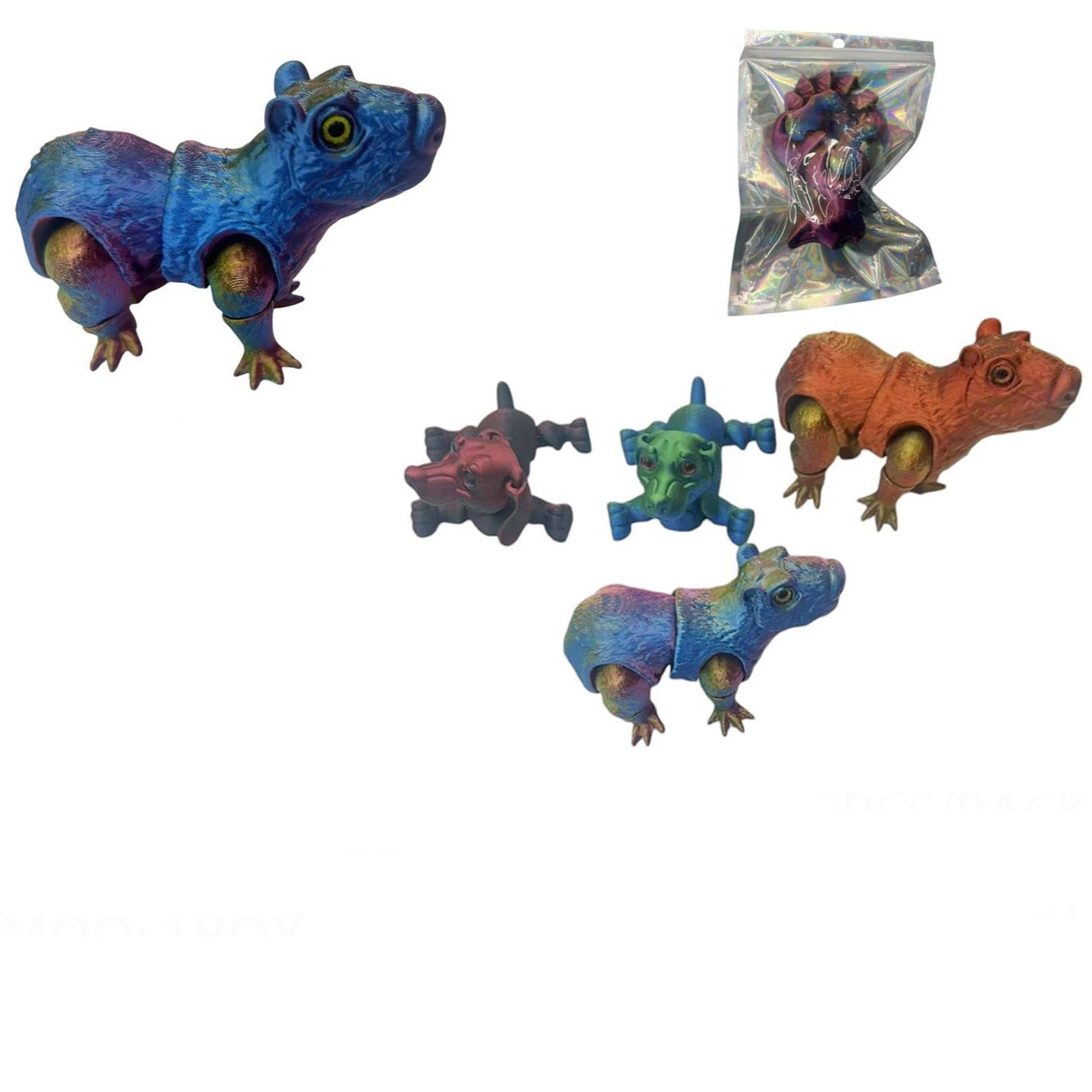 3D Animal Toy Capybara TY5319-3 (12PC)