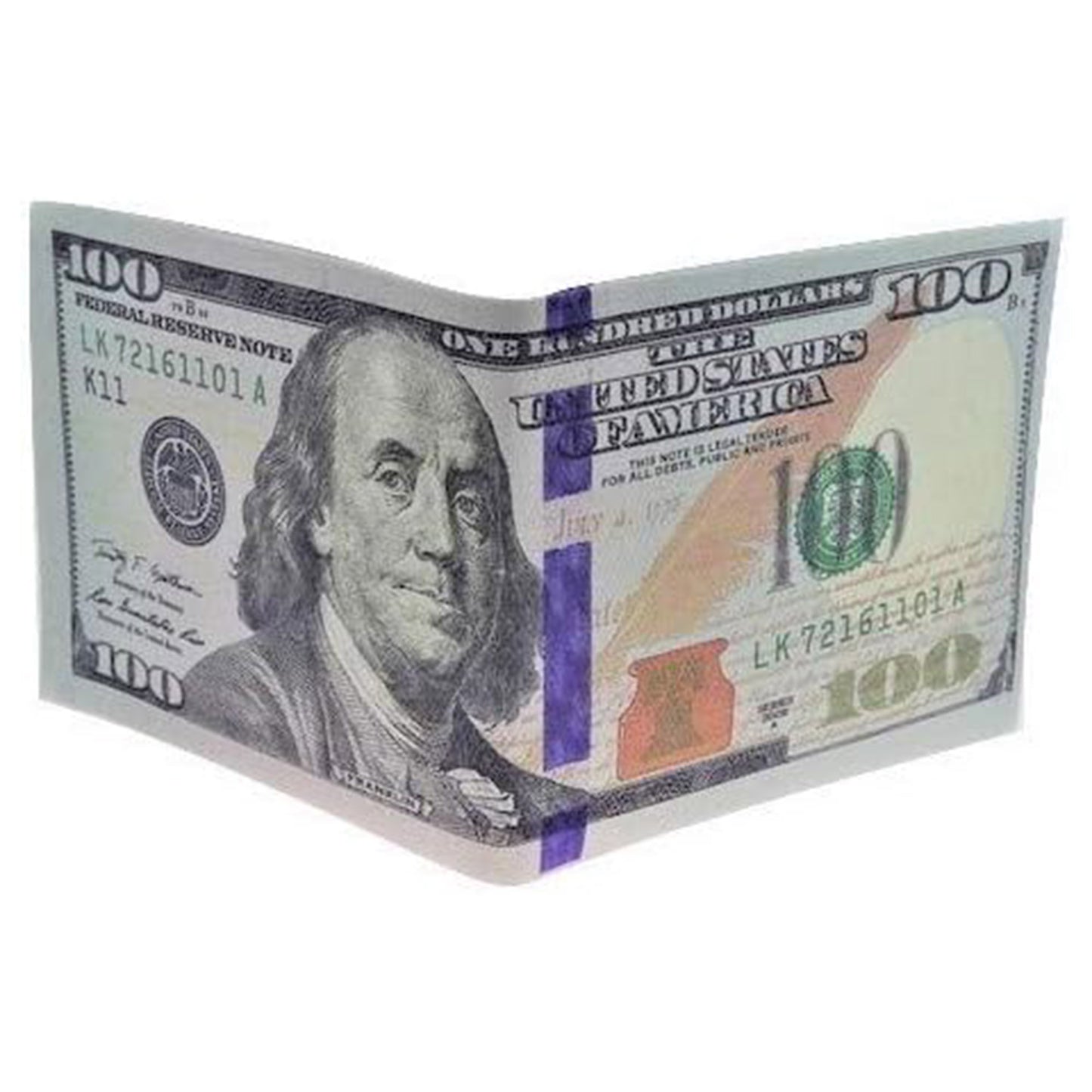 Funny Dollar Money Wallet BG100 (12PC)