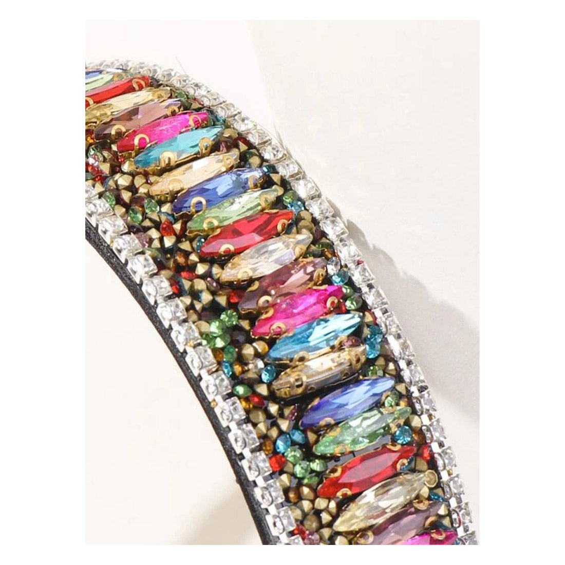 Marquise Crystal Decor Headband HB1226-8 (12PC)