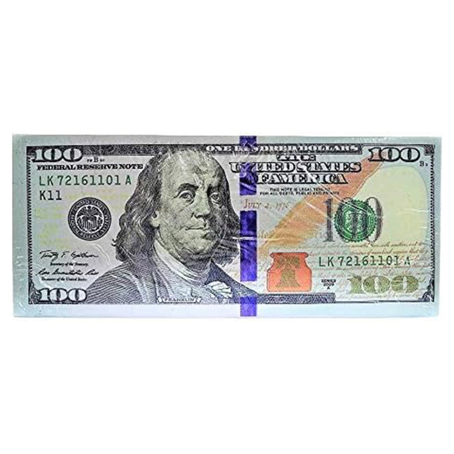 Funny Dollar Money Wallet BG100 (12PC)