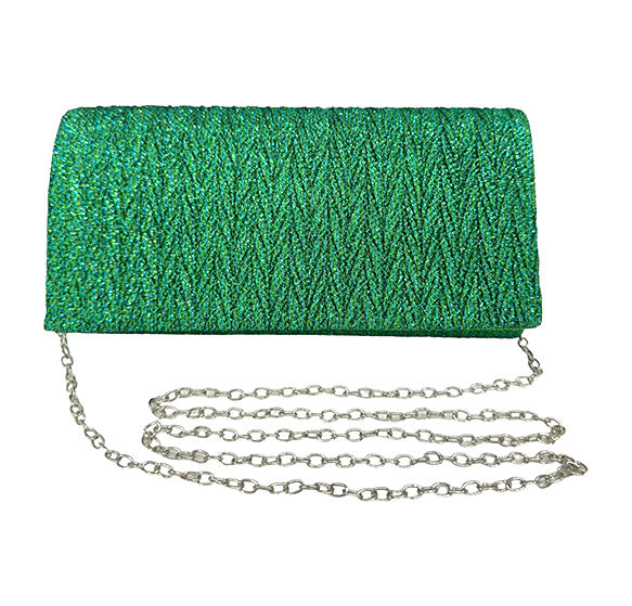 Pleated Accent Evening Bag FB7423 (1pc)
