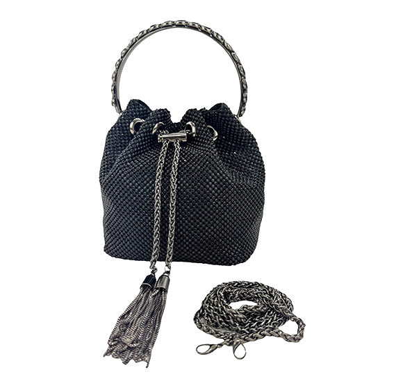Rhinestone Drawstring Evening Purse FB7263 (1pc)
