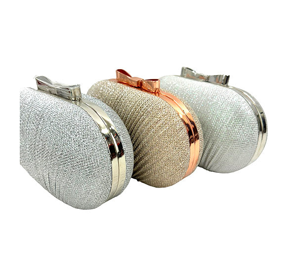 Pleated Accent Fashion Evening Bag FB7254 (1pc)