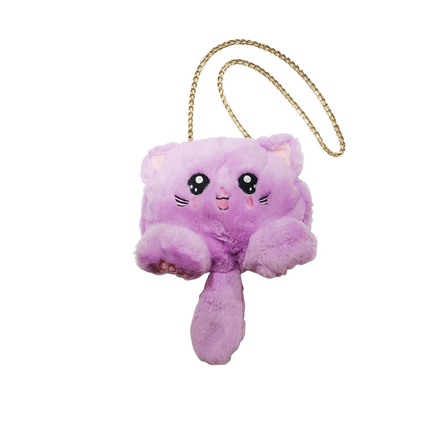 Pom Pom Cute Cat Cartoon Crossbody Bag BG302 (6PC)