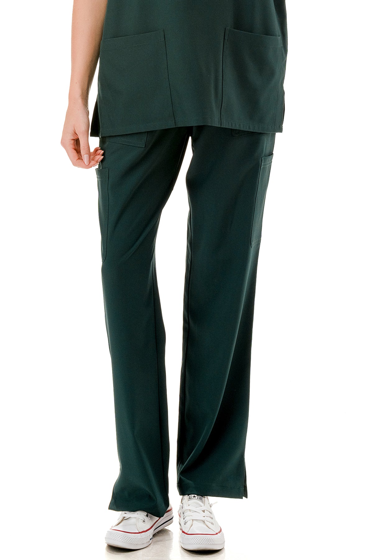 WOMEN'S SCRUBS MEDICAL NURSING UNIFORM SET UN0147HG (MIN 2 SET)