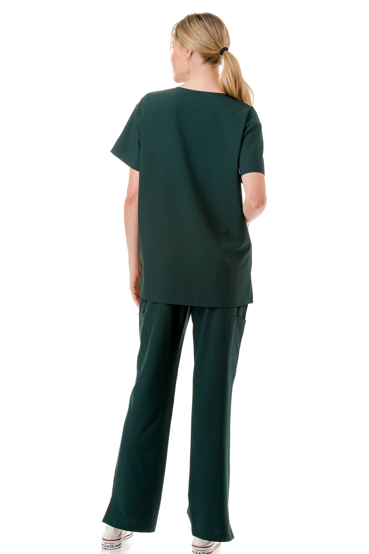 WOMEN'S SCRUBS MEDICAL NURSING UNIFORM SET UN0147HG (MIN 2 SET)