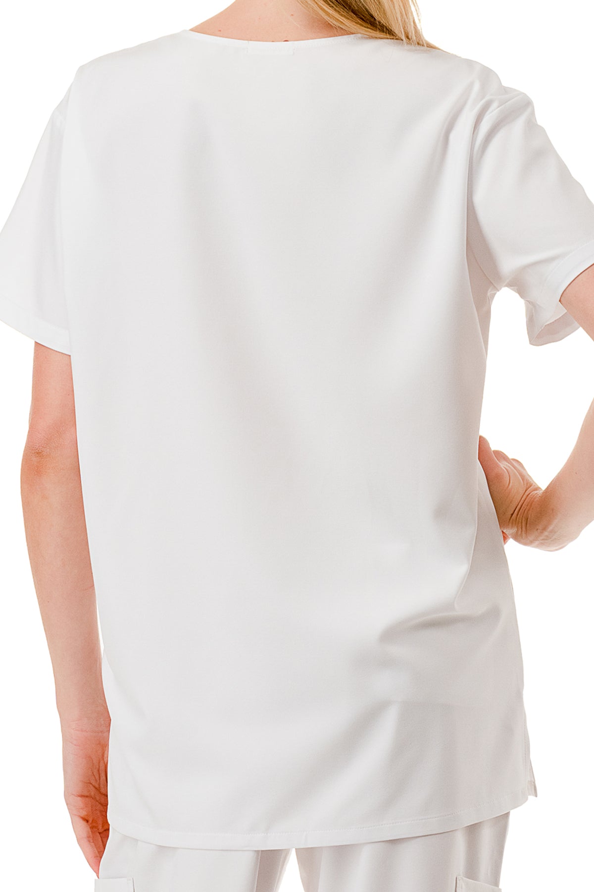 WOMEN'S SCRUBS MEDICAL NURSING UNIFORM SET UN0147WH (MIN 2 SET)