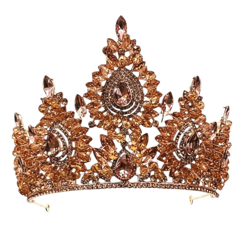 Crystal Tiara Crown HT0978 (1PC)