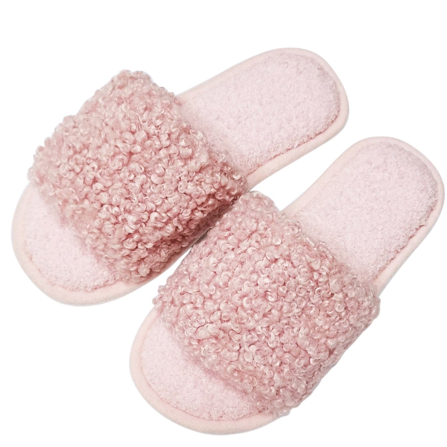 Fluffy Home Slide Slippers SS3429-31 (12PC)