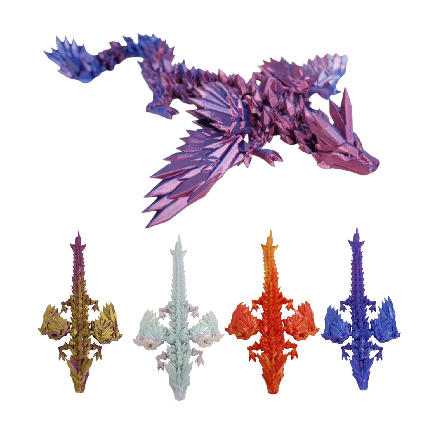 3D Animal Toy Dragon tails with Wings TY5319-13 (12PC)