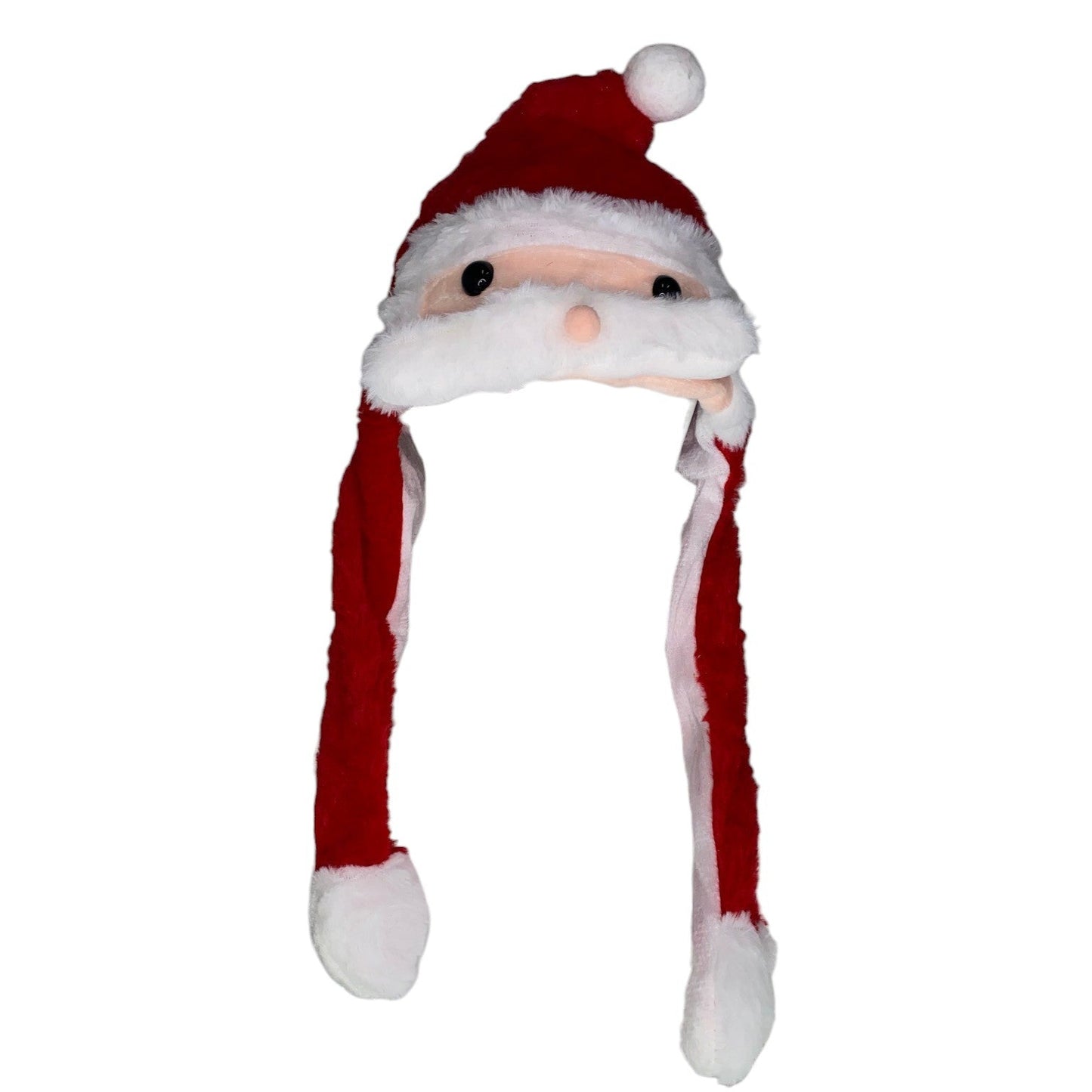 Christmas Santa Face LED Light Beanie HA3810-3D. (12PC)
